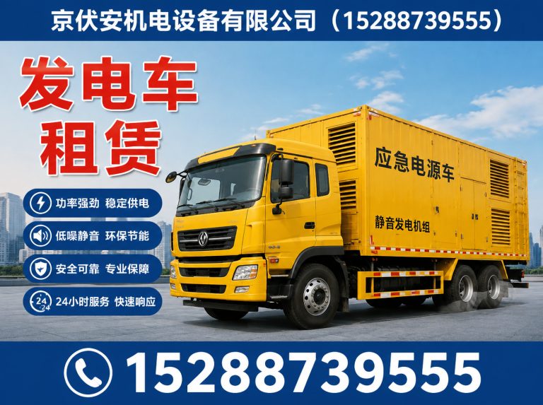 林芝发电车租赁展示图